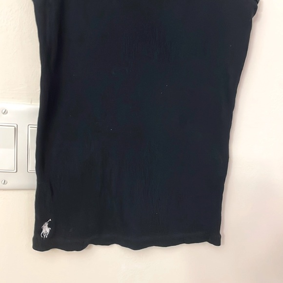 Ralph Lauren Tank Top Navy Blue sz M Modest EU Preppy Classic Simple Cute Chic - Picture 4 of 12